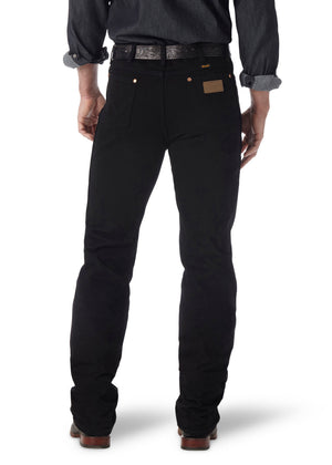 Wrangler Men's Cowboy Cut Slim Fit Jean, Shadow Black
