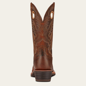 Ariat Men's Heritage Roughstock Western Boot, Brown Oiled Rowdy