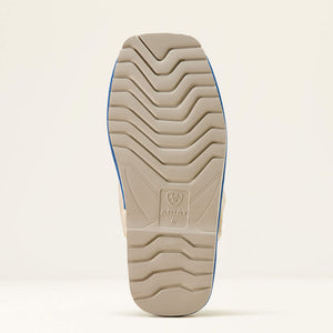Ariat Women's Jackie Square Toe Slipper, Denim Suede