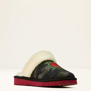 Ariat Women's Jackie Rose Square Toe Slipper, Camo