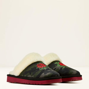 Ariat Women's Jackie Rose Square Toe Slipper, Camo