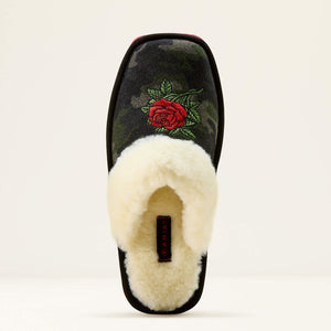 Ariat Women's Jackie Rose Square Toe Slipper, Camo