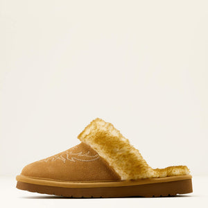 Ariat Women's Jackie Cowgirl Square Toe Slipper, Tan