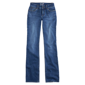 Wrangler Women's Retro Mae Mid Rise Bootcut Denim Jeans, Kasey