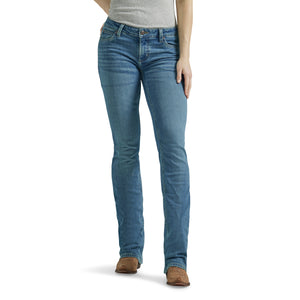 Wrangler Women's Retro Mae Mid Rise Bootcut Denim Jeans, Lilibeth