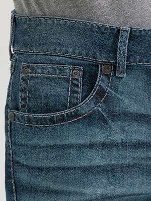 Rock 47 By Wrangler Men's Slim Fit Bootcut Jean, Lander Dark Wash