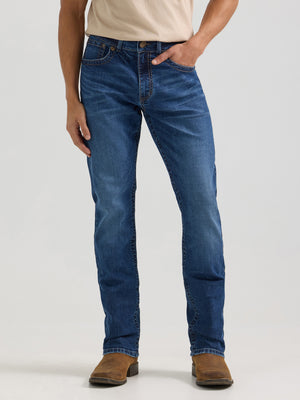 Rock 47 By Wrangler Men's Slim Fit Straight Leg Jean, Tynecastle Dark Wash