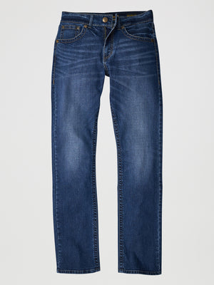 Rock 47 By Wrangler Men's Slim Fit Straight Leg Jean, Tynecastle Dark Wash