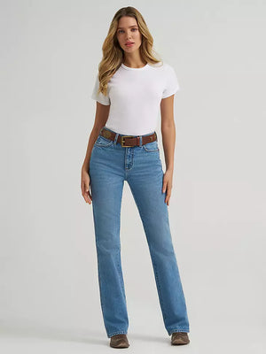 Wrangler Women's Retro Bailey High Rise Bootcut Denim Jeans, Erin
