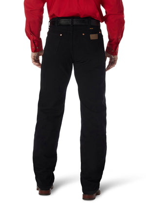 Wrangler Men's Cowboy Cut Original Fit Jean, Shadow Black
