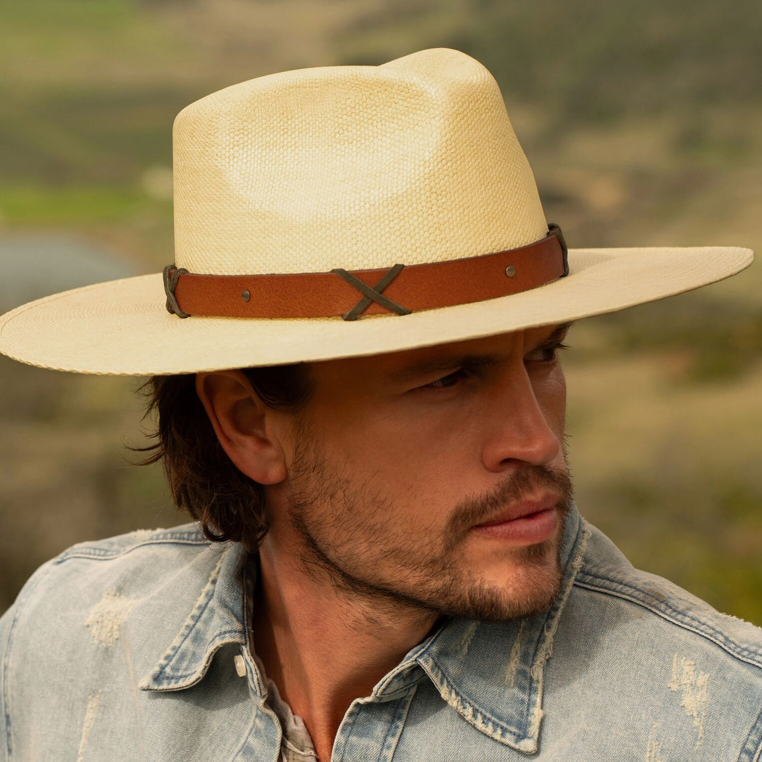 Stetson Men's Glen Rose Straw Hat, Toasted