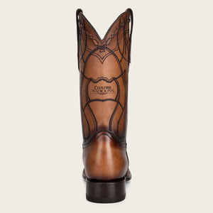 Cuadra Men's Bovine Leather Square Toe Boot, Brown