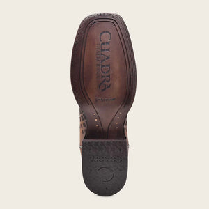 Cuadra Men's Bovine Leather Square Toe Boot, Brown