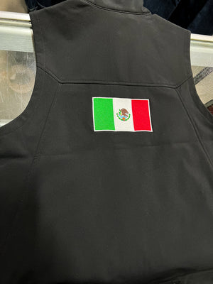 Ariat Men's New Team Softshell Mexico Vest, Black