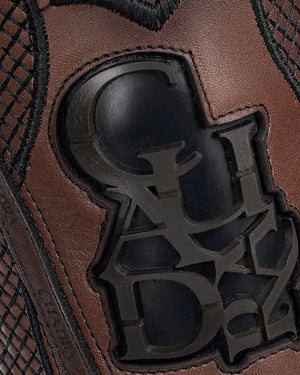 Cuadra Men's Smooth Ostrich Square Toe Boot, Brown