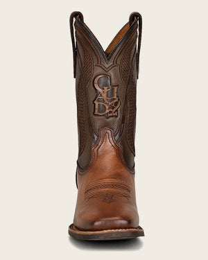 Cuadra Men's Bovine Leather Square Toe Boot, Honey