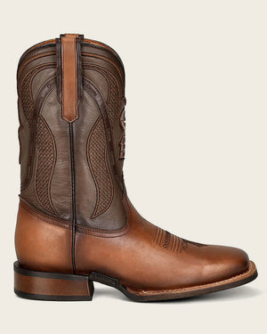 Cuadra Men's Bovine Leather Square Toe Boot, Honey