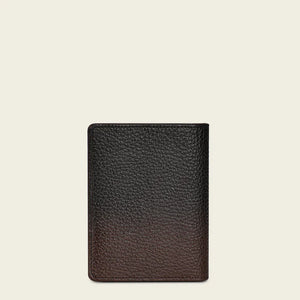 Cuadra Men's Deer Leather Wallet, Chocolate
