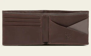 Cuadra Men's Bovine Leather Wallet, Gray