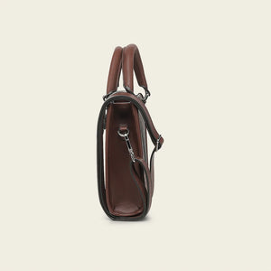 Cuadra Women's Carunga Top Handle Handbag, Brown