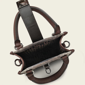 Cuadra Women's Carunga Top Handle Handbag, Brown