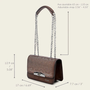Cuadra Women's Carunga Handbag, Honey