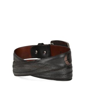 Cuadra Men's Bovine Leather Belt, Grey