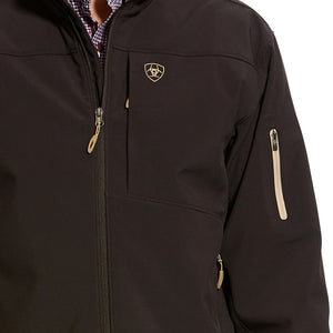 Ariat Men's Vernon 2.0 Softshell Jacket, Coffee Bean