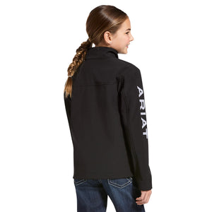 Ariat Youth New Team Softshell Jacket, Black