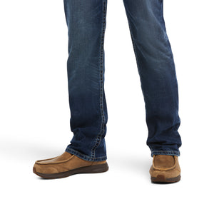 Ariat Men's M7 Rocker Stretch 3D Grafton Straight Jean, Pine Wash