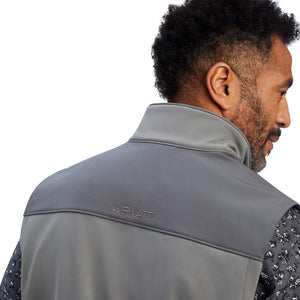 Ariat Men's Vernon 2.0 Softshell Vest, Jetty Grey
