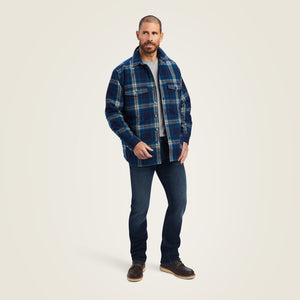 Ariat Men's Hannoch Shirt Jacket, Maritime Blue