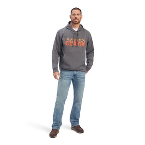 Ariat Men's Desert Roam Hoodie, Charcoal Heather