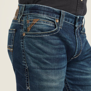 Ariat Men's M7 Slim Bracken Straight Jean, Glenrio
