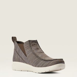 Ariat Men's Hilo Mid Twin Gore Shoe, Heathered Brown