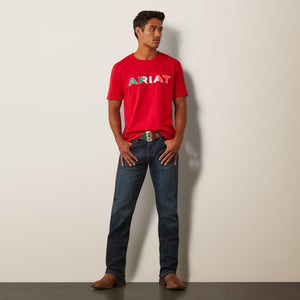 Ariat Men's Viva Mexico T-Shirt, Red