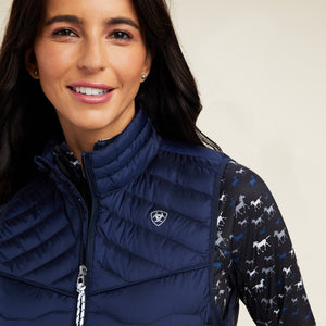 Ariat Women's Ideal Down Vest, Navy Eclipse