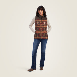 Ariat Women's REAL Crius Vest, Canyonlands Print