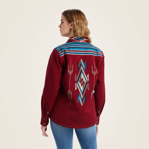 Ariat Women's Shacket Chimayo Shirt Jacket, Rubaiyat