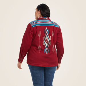 Ariat Women's Shacket Chimayo Shirt Jacket, Rubaiyat