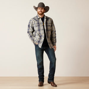 Ariat Men's Hoover Shirt Jacket, Iron Heather