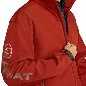 Ariat Men's Logo 2.0 Softshell Jacket, Koa Wood