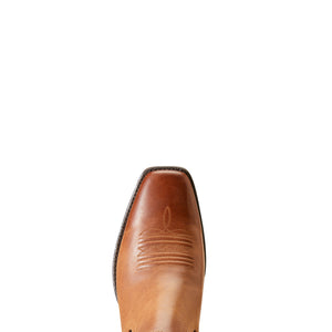Ariat Men's Booker Ultra Square Toe Western Boot, Almond Roca