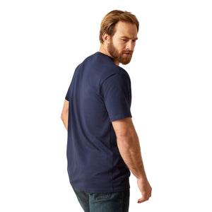 Ariat Men's Ariat Denim Label T-Shirt, Blue