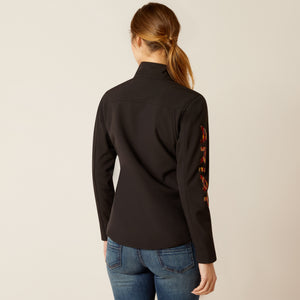 Ariat Women's New Team Softshell Jacket, Black/Mirage