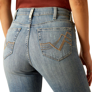 Ariat Women's R.E.A.L. Brooklyn High Rise Bootcut Denim Jeans, Sabine
