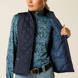 Ariat Women's Ashley 2.0 Insulated Vest, Navy Eclipse