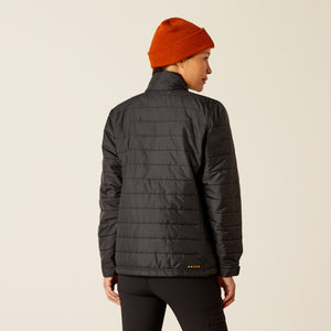 Ariat Women's Rebar Cordura Ripstop Lightweight Insulated Jacket, Black