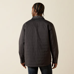 Ariat Men's Quilted Shirt Jacket, Phantom