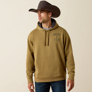 Ariat Men's PBR Hoodie, Gothic Olive